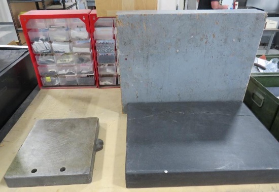 Granite Inspection Plate and Steel Working Surface