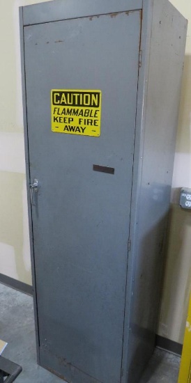 Grey Shop Cabinet