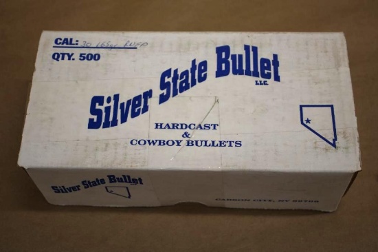Silver State Bullets 30 Cal. 165 Grain RNFP Bullets for Reloading