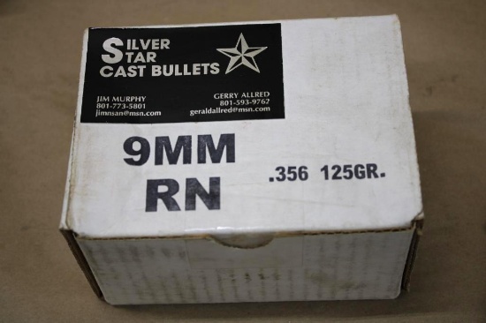 Silver Star Cast Bullets 9mm RN Bullets for Reloading