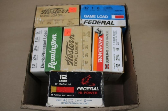 Mixed New and Reloaded 12 Gauge Shotgun Ammunition