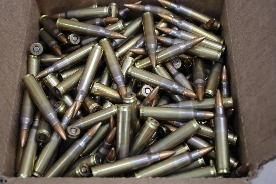 Approximately 15.5 lbs. Mixed Reloaded 223/5.56 Ammunition