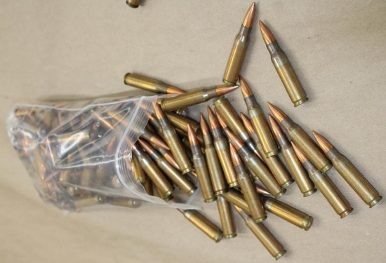 Approximately 6.5 lbs. Reloaded 308 Win Ammunition