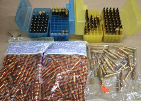 Approximately 350 Rounds Reloaded 223 Ammunition