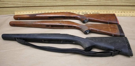 Three Ruger M-77 Stocks