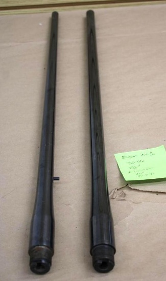 Ruger No. 1 30-06 Sprg and Unmarked Custom 26" 22-250 Barrels
