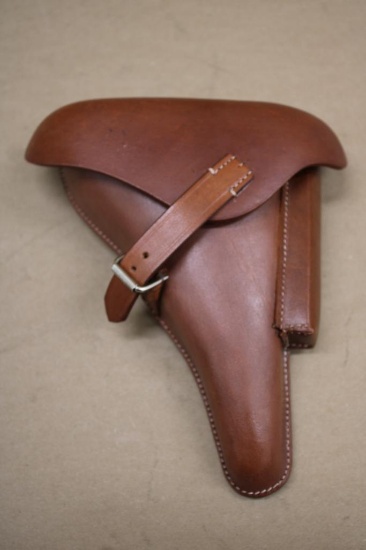 Reproduction Otto Sindel 1938 Leather P08 Holster