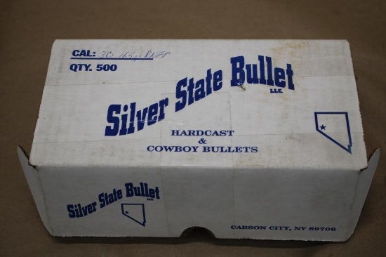Partial Box Silver State Bullets 30 Cal RNFP Bullets for Reloading