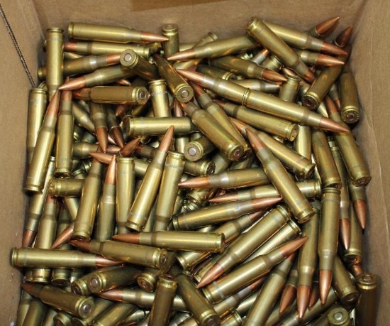 Approximately 14 lbs. Commercially Reloaded 308 Ammunition