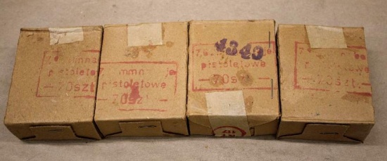280 Rounds 7.62x25 Tokarev Ammunition