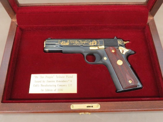 Colt America Remembers "We the People" Limited Edition 1911, 45ACP-Pistol, SN 2860930