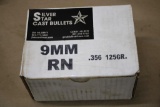 Silver Star Cast Bullets 9mm RN Bullets for Reloading