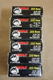 120 Rounds Wolf 223 Rem FMJ Ammunition