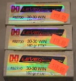60 Rounds Hornady Leverevolution 30-30 Win Ammunition