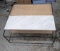 Wood and Stone Articulating Coffee Table