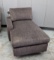 Faux Hide Chaise Lounge