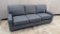Blue Triple Sofa