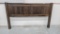 Knotty Wood Headboard
