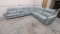 Robins Egg Leather Sofa