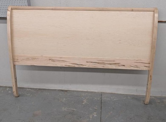 Blonde King Size Sleigh Style Headboard