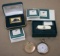Barlow Money Clip and Folding Knife with Damaged Elgin Pocket Watch