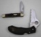 Case XX and Spyderco Folding Knives