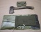 US Military Hatchet with Sheath and Pistol Protector Covers