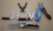 Collection of Folding Knives and Pocket Tools