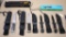 Five Mixed New Fury Survival Knives with Sheaths