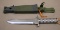 Large Maxam Steel Survival Knife and Scabbard
