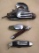 Three Folding Camping Utensil and Knife Sets