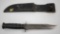 Excellent US Ontario Fight Knife in Sheath