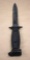 Black Steel Imperial Survival Knife with Sheath and Survival Kit