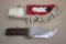 Hand-Crafted Custom Fixed Blade in Native American-Made Beaded Leather Sheath