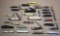 Approximately 31 Mixed Folding Knives