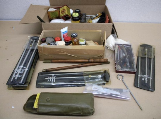 Mixed Gun Cleaning Tools and Solvents NO SHIPPIING