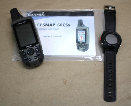 Garmin GPSmap 60CSx and fenix Watch