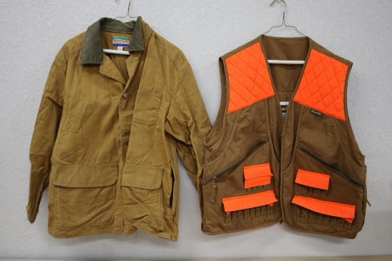 Winchester Jacket and Gamehide Hunting Vest Size L