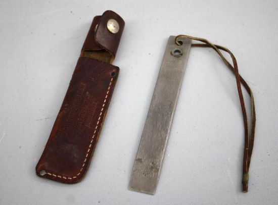 Schrade-Walden Old Timer Sharpening Steel in Sheath