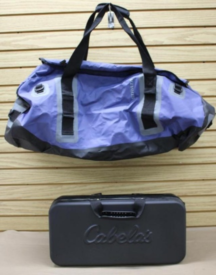 Cabela's Foam-Lined Scope Case and Strata Water-Proof Duffel