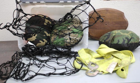 Tie-Down Tools and Camo Cushions
