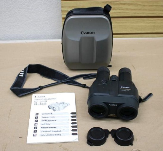 Canon Image Stabilizer 12x36IS Roof Prism Binoculars