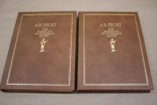 Two Limited Edition, Numbered Volumes AB Frost The American Sportsman's Artist by Henry Lanier