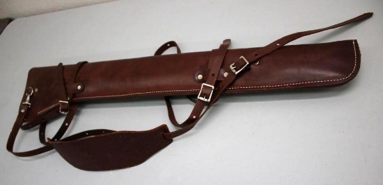 Beautiful Leather Guide Gear Rifle Scabbard