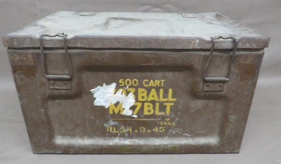 Steel 303 British Ammo Crate