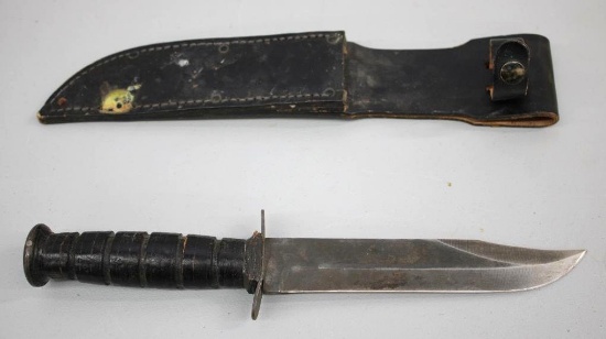 Excellent US Ontario Fight Knife in Sheath