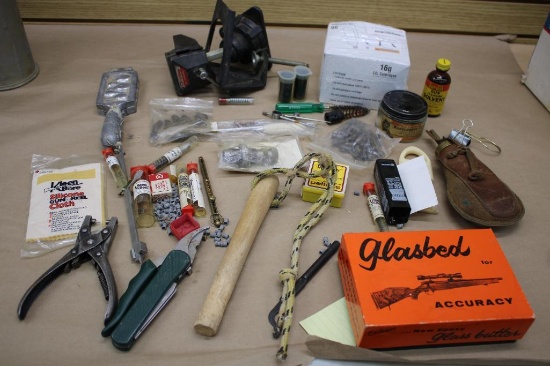 Mixed Reloading Tools and Supplies