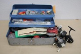 Metal Tacklebox with Fishing Gear