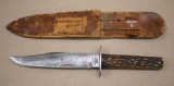 Crane Brand Cutlery 6 Bowie with Leather Sheath