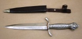1950s Korium Eagle Claw Dagger-Style Knife with Sheath